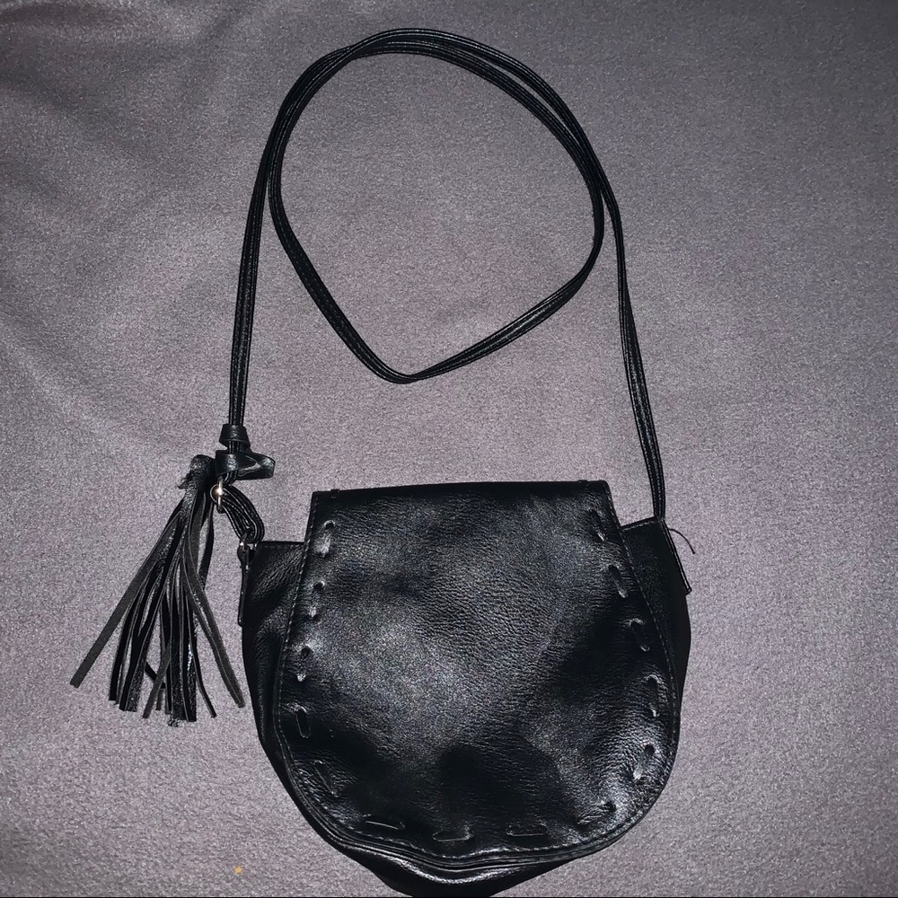 Black crossbody bag